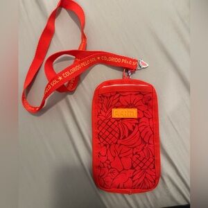 FARM Rio Red Floral Phone holder